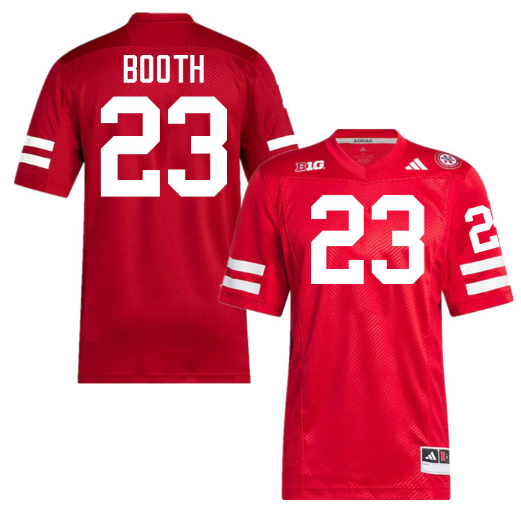 Conor Booth Nebraska Jersey,Nebraska Cornhuskers Football Uniforms,Jersey-Scarlet